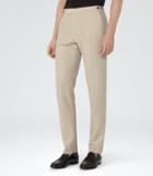 Reiss Potassium T - Mens Tailored Trousers In Brown, Size 28