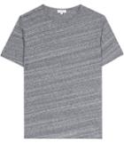 Reiss Parone - Mens Marl Cotton T-shirt In Blue, Size Xs