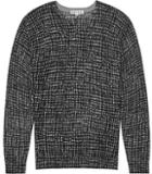Reiss Owen Printed Wool Jumper