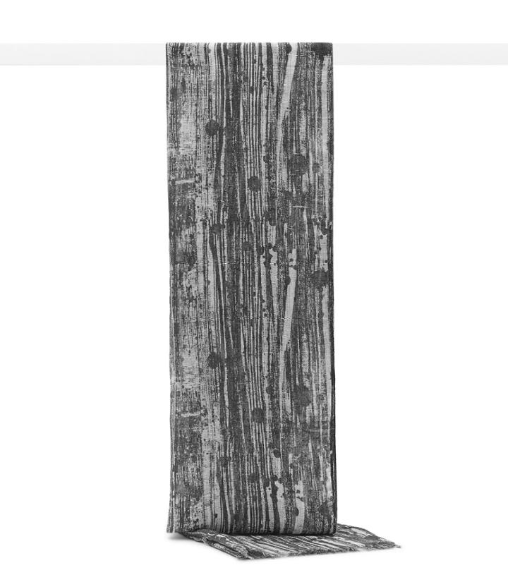 Reiss Jonnie - Mens Linen And Cotton Scarf In Grey, Size One Size