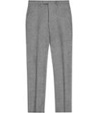 Reiss Cruise T - Mens Mottled Wool Trousers In Grey, Size 30