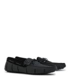 Reiss Swims Woven Lace Loafer - Mens Woven Lace Loafers In Black, Size 9