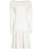 Reiss Agnes - Womens Drop-waist Jersey Dress In White, Size 4
