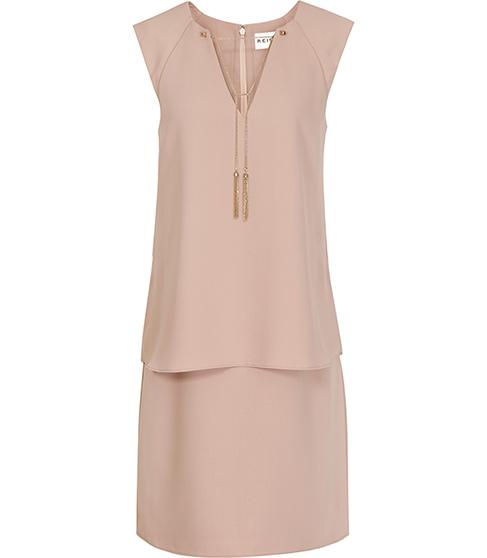 Reiss Blaze Tiered Shift Dress