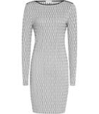 Reiss Auguste - Womens Graphic Bodycon Dress In White, Size 4