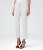 Reiss Hadyn Trouser - Womens Slim-leg Trousers In Grey, Size 4
