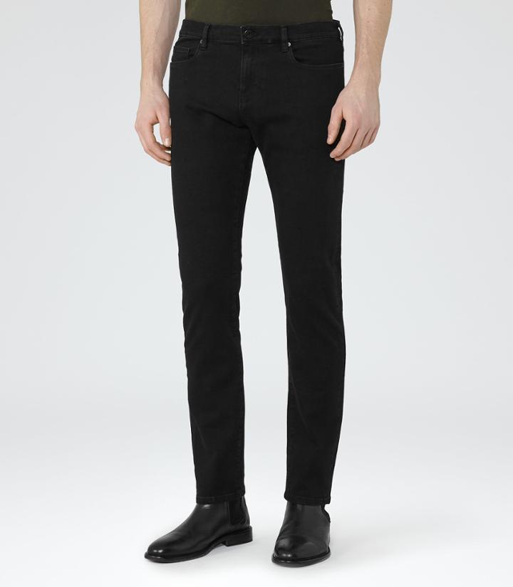 Reiss Benjamin - Slim-fit Jeans In Black, Mens, Size 30