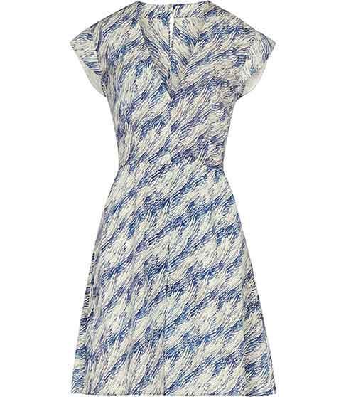 Reiss Crawford Cornfield Print Fluid Dress