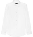 Reiss Bond - Mens Slim Double Cuff Shirt In White, Size Xs