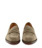 Reiss Cooper - Mens Suede Penny Loafers In Brown, Size 9