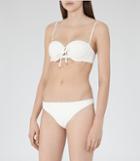 Reiss Estelle T - Underwired Bikini Top In White, Womens, Size S
