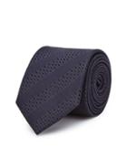 Reiss Shaw - Mens Tonal Stripe Silk Tie In Blue