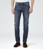 Reiss Handel - Mens Slim Washed Jeans In Blue, Size 30