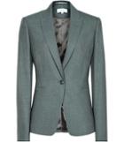 Reiss Murphy Jacket - Womens Flannel Blazer In Green, Size 4