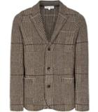 Reiss Modena Check Knitted Blazer