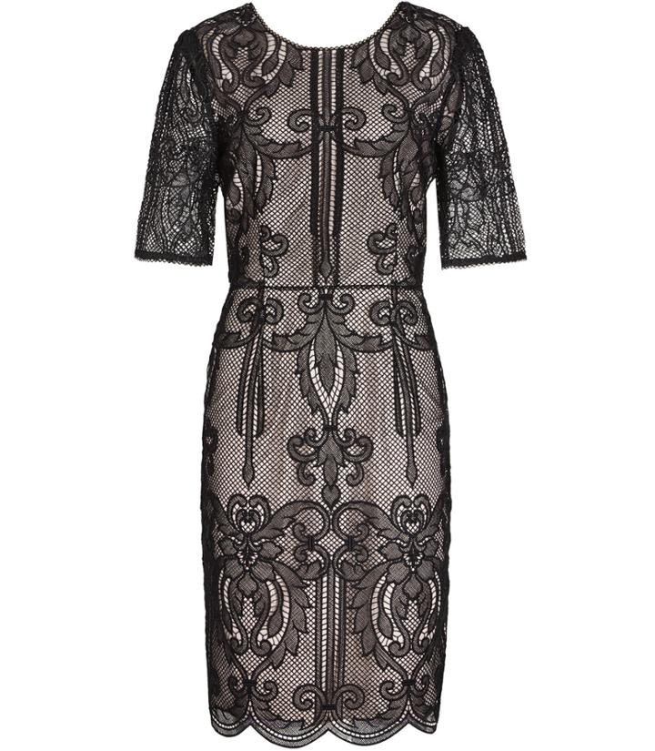 Reiss Zola - Womens Lace Dress In Black, Size 4