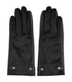 Reiss Jessica - Dents Leather Gloves In Black, Womens, Size S