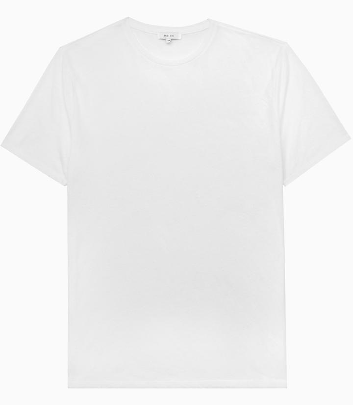 Reiss Ghost - Mens Nep T-shirt In White, Size Xs