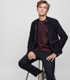 Reiss Bless - Crew-neck T-shirt In Red, Mens, Size S