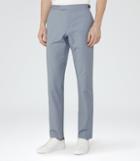 Reiss Jeremey T - Slim-fit Tailored Trousers In Blue, Mens, Size 28
