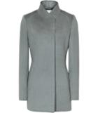 Reiss Napoli - Womens High-collar Wool Coat In Blue, Size 4