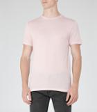 Reiss Bless Marl - Mens Crew Neck T-shirt In Red, Size M