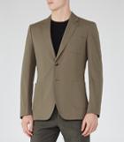 Reiss Proud B - Mens Patch Pocket Blazer In Brown, Size 40