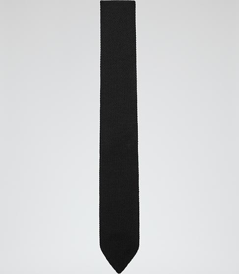 Reiss Canter Knitted Silk Tie