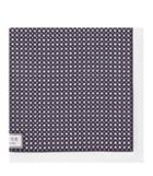 Reiss Diego - Houndstooth Pocket Square In Blue, Mens