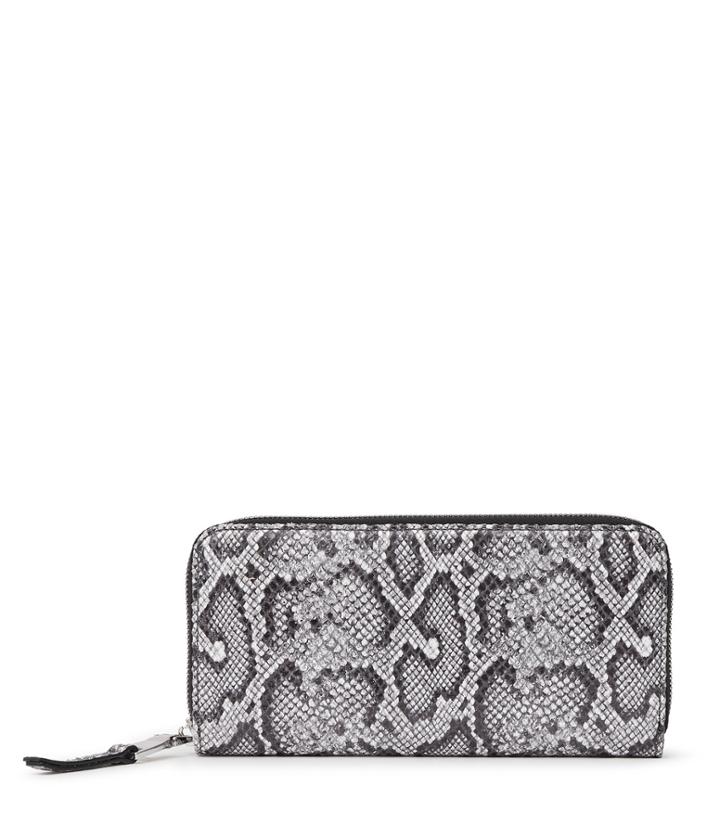Reiss Newton - Zip-top Purse In Brown, Womens
