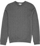 Reiss Stargate - Mens Quilted Sweatshirt In Grey, Size Xs