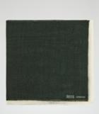 Reiss Crespa - Mens Wool Pocket Square In Green, Size One Size