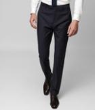 Reiss Harry T - Modern Fit Trousers In Blue, Mens, Size 28
