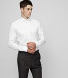 Reiss Angeles - Cutaway Collar Shirt In White, Mens, Size M