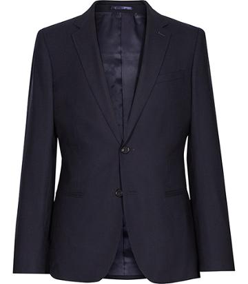 Reiss Matsuda B Slim-fit Wool Blazer
