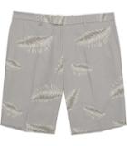 Reiss Jamaica Palm Print Shorts