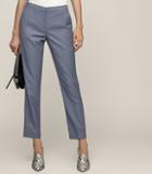 Reiss Leyton Trouser - Slim-leg Trousers In Blue, Womens, Size 4