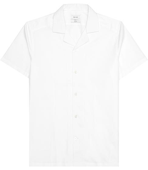 Reiss Falcon Cuban-collar Shirt