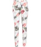 Reiss Selena Trouser - Womens Printed Trousers In White, Size 4