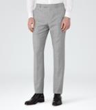 Reiss Harry T - Mens Modern Fit Trousers In Grey, Size 28