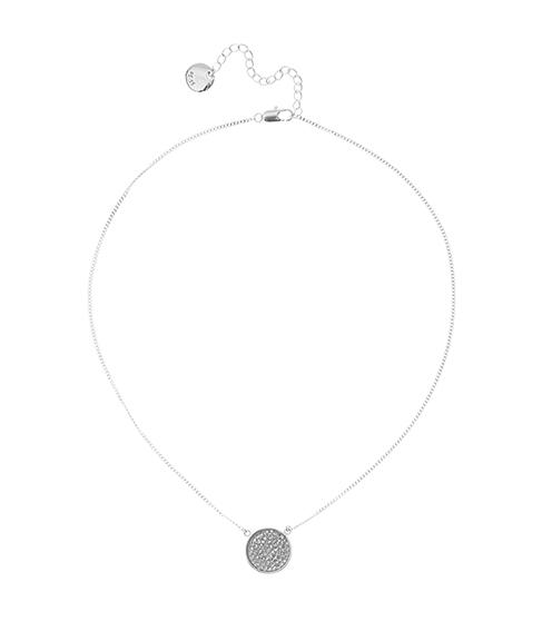 Reiss Illie Drop Pendant With Crystals From Swarovski
