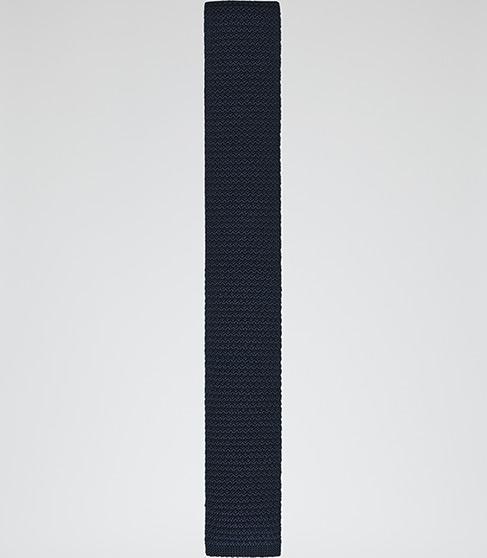 Reiss Darcy Slim Knitted Silk Tie