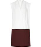 Reiss Harlow Bi-colour Wrap Dress