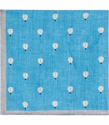 Reiss Quak Hot Air Balloon Pocket Square
