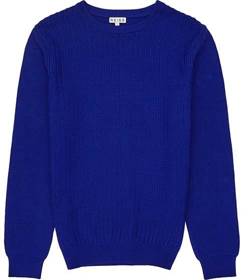 Reiss Saber Textured Knit Jumper
