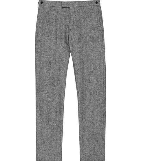 Reiss Luxor T Linen Trousers