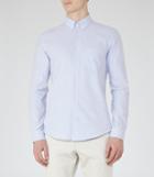 Reiss Aintree - Mens Cotton Oxford Shirt In Blue, Size Xl