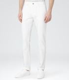 Reiss Johnny - Mens Slim-fit Jeans In White, Size 32