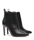 Reiss Raimonda - Womens Point-toe Ankle Boots In Black, Size 3