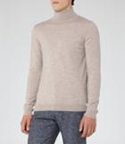 Reiss Observe - Rollneck Jumper In Brown, Mens, Size Xl